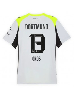 Borussia Dortmund Pascal Gross #13 Replika Borta Kläder 2025-26 Kortärmad